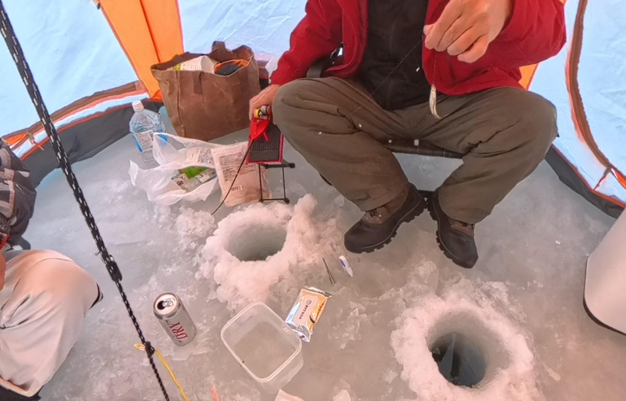 檜原湖ワカサギ釣り2026