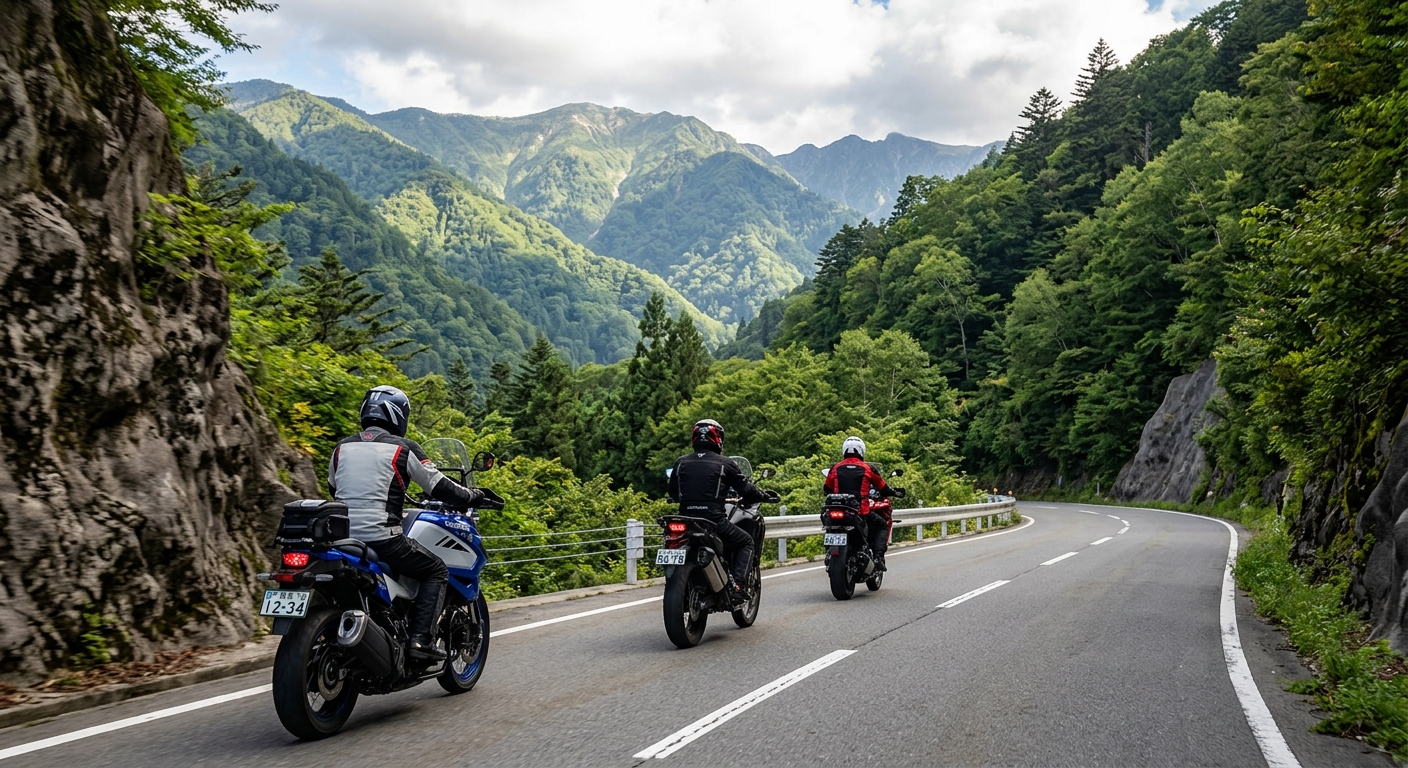 真夏も快適!北関東の涼しいツーリングコース3選|避暑地をバイクで走ろう